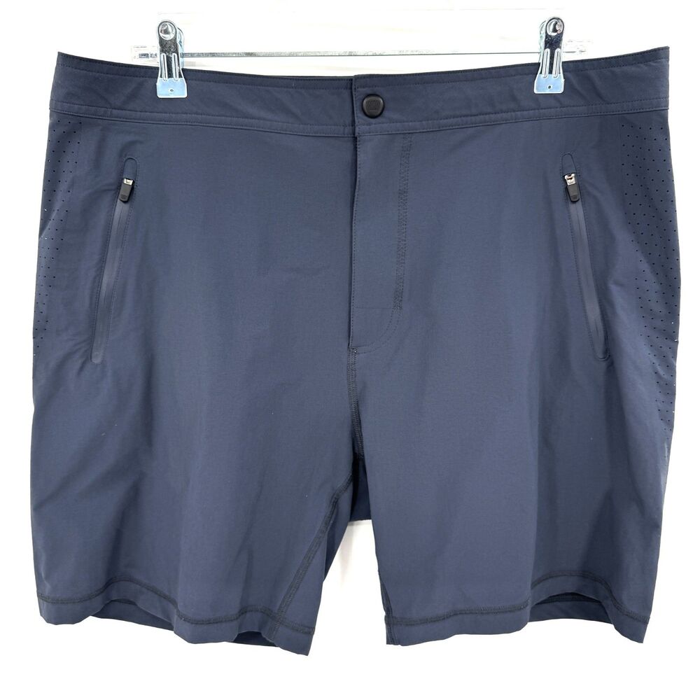 MACK WELDON Navy Blue Hybrid Active Shorts Size XL